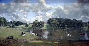 John Constable Wivenhoe Park oil painting